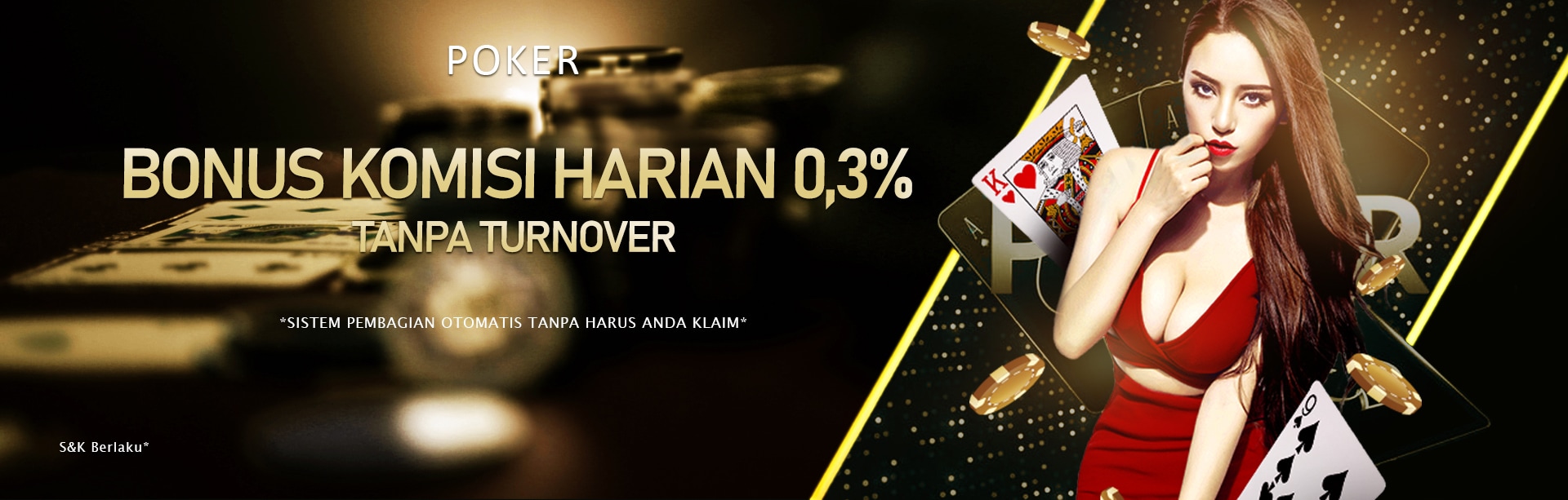 BONUS KOMISI HARIAN POKER