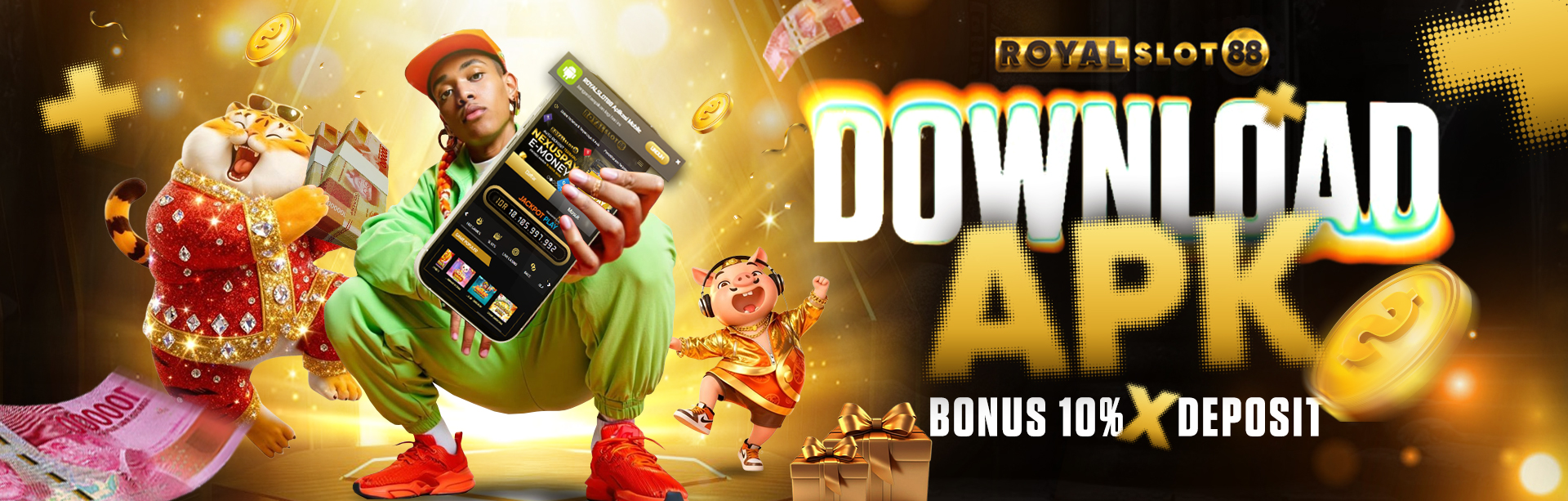 BONUS DOWNLOAD APK 10%