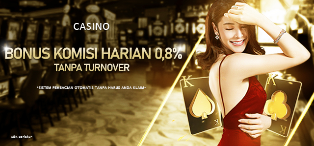 BONUS KOMISI HARIAN CASINO