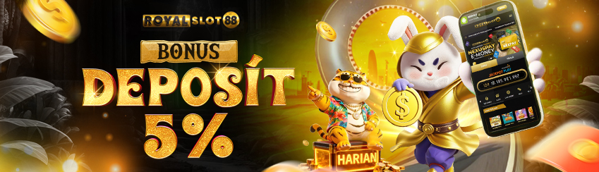 PROMO BONUS DEPOSIT HARIAN 5%