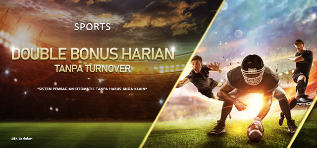 DOUBLE BONUS HARIAN SPORTSBOOK